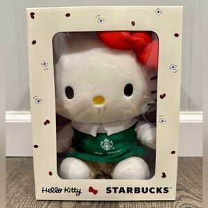 Starbucks x Hello Kitty Plush **New In Box**